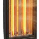 Comfort Zone Oscillating Portable Space Heater, Flat Panel, Halogen, Infrared, Electric, Adjustable Tilt, Overheat Sensor, Stay-Cool, & Tip-Over Switch, Ideal for Home, Bedroom, & Office, 800W, CZHTV9