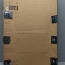 Lightomorrow Bulletin Board, 36 x 24 inches Felt Board - Decorative Pin Board, Cork Board Alternative for Wall, 3' x 2' Foldable Self-Adhesive Vision Board Prayer Board with 20 Pushpins - Black, 23.6" x 35.4"