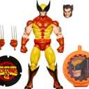 Marvel Legends Series Wolverine, X-Men Retro Comics Secret Wars Collectible 6 Inch Action Figure with Shield