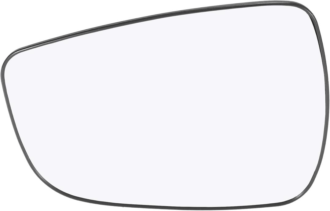X AUTOHAUX Car Rearview Left Driver Side Heated Mirror Glass W/Backing Plate for Hyundai Elantra 2011-2013 for Elantra Coupe 2013 for US Built Models Only