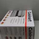 OSTBA Panini Press Grill with Adjustable Temperature, 4-Slice Indoor Grill, 180 Open Sandwich Maker with Drip Tray, Non-Stick Plates, Stainless Steel, 1200W