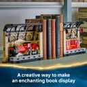 LEGO Harry Potter Book Nook: Hogwarts Express Building Set - Bedroom Shelf Decor for Boys, Girls, & Fans, Ages 10+ - Collectible Harry & Ron Minifigures - Gift for Christmas - 76450