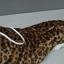 Electric Heated Blanket Throw Size 50"x60" - Dual-Sided with Microplush & Sherpa Fabric, 4 Heat Settings & 3 Hours Auto Off - Leopard Print