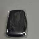 Travel Pill Organizer Large Portable Medication Fullicon Oversize 8 Compartment Pill Box, Vitamin Travel Case Pill Holder - Airtight & Moistureproof (Black)