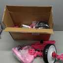 Liberry 2 in 1 Toddler Tricycle Age 2 3 4 Years Old, Kids Trike with Adjustable Push Handle, Bell & Basket, 3 Wheel Bike Riding Toy Birthday Gift for Girls Boys, Pink