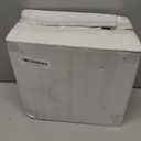 KIRE 60PCS White Disposable Plates - Heavy Duty White Plastic Plates for Party/Wedding - Include 30Pieces 10.25inch Dinner Plates and 30Pieces 7.5inch Dessert/Salad Plates