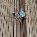 LazBlinds No Tools No Drill Cordless Bamboo Roman Shades, Light Filtering Window Treatment, Roll Up Bamboo Blinds for Windows 30.5'' W x 48'' H, Ceylon Light Russet