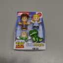 Fisher-Price Little People Toddler Toys Disney Pixar Toy Story Figure Pack with 4 Characters for Pretend Play Kids Ages 18+ Months