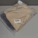 Girls Skirt Sets 2 Piece Outfits Long Sleeve Puff Mock Neck Tops and Plaid Skirts Fall Winter Clothes Size 6-14Y (Beige)