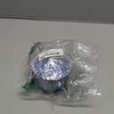 Hand-painted Flower Ceramic Seasoning Jar Condiment Pot Sugar Bowl with Lid and Spoon-Blue