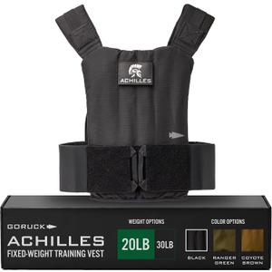 GORUCK Achilles Rucking Weighted Vest for Men, 20Lbs