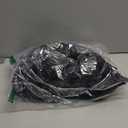 Deep V Neck Dress, Halter Maxi Dresses, Vacation Date Night, Sexy for Women Corset Flowy Wedding Guest Drop Waist (Medium, Black)