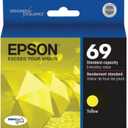 EPSON 69 DURABrite Ultra Ink Yellow For CX-6000, CX-7000F, CX-7400, CX-8400, CX-9400, CX-9475, NX-400, NX-415, NX-510, NX-515, WF-1100, WF-500, WF-600, WF-610, WF-615 and other select models