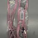 Durcord USB C Cable,2Pack 10ft Fast USB Type C Charging Cable for Android/Phone/Pad/Laptop, Type C Charger Braided USB Cable Compatible with iPhone 15 Pro/Plus/Max/Android/Phone/Pad Rose Gold (Pink)