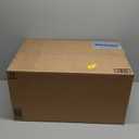 Low Entry High Sided Plastic White Cat Litter Box 22.8x15x8.66 Inch with Splash Guard - One-Piece Smooth Interior Easy Clean for Senior Kittens Mobility-Impaired Cats & Large Breeds