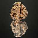 3 x D&D Themed Fidget Spinner, dice Spinner, D4,D6, D8, D10, D12,D20,D% 7-in-1 Metal dice, Perfect for D&D Dungeons and Dragons, RPG and Pathfinder Role Playing Games (Black Gold)