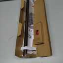 TONIAL Curtain Rod 16 to 30 Inch(1.3 to 2.5 ft), Adjustable Splicing Window Curtain Rods, 3/4 Drapery Rods for Windows, Decorative Single Rod with Modern Cap Finial, Bronze