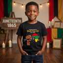 Juneteenth Shirt Kids – Freeish Since 1865 Tee Boys Girls Toddler Juneteenth Shirt 3T-7T