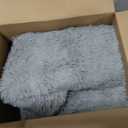 Grey Runner Rugs for Hallway 2x6 Ft, Long Bedside Rugs Bedroom Kids