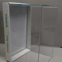 Small Nano Tall Rimless Tank, Glass Fish Tank, Betta Fish Tank, Aquarium (2.85 Gal, 11.8x6.7x7.8 inch)