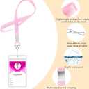 60 Pack Lanyards for ID Badges Cruise Lanyard for Ship Cards with Waterproof ID Badge Holder Cruise Essentials 2026 (12 Colors)
