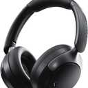 QCY H3 PRO Adaptive ANC Wireless Headphones Over Ear, 50dB Active Noise Cancellation with Multiple Modes, LDAC Hi-Res Wireless Audio, 55H Playtime, Custom EQ via App, Bluetooth 5.4 (Black)