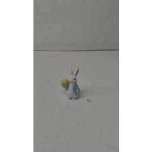 Hodao 1 PC Easter Bunny Family Decorations - Spring Rabbit Decors Figurines Tabletoppers for Party, Home, Holiday - Cute Rabbit Easter Day Rustic Farmhouse Gifts