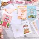 NEWEST Housewarming Greeting Cards Set  24 Cards, 4 Unique Designs with Envelopes & Stickers, Blank Inside for Personalized Messages, New Home Gift for Friends & Family