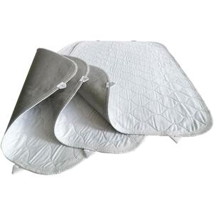 3 Pack Cotton Top Quilted Chair Pad Washable Waterproof Extra Absorbent Reusable Children and Pet Pads Small(18" x 24")