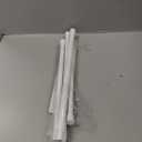 2Pcs Spring Tension Curtain Rod28-48 Inches Adjustable Expandable Pressure White Curtain Tension Rods For Kitchen, Bathroom, Window,Home