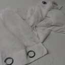 NICETOWN White Sheer Curtains & Drapes 96 inches Long for Living Room - Grommet Top Solid Lightweight & Airy Gauzy Window Treatments with Light Filtering for Bedroom, 2 Panels, W54 x L96