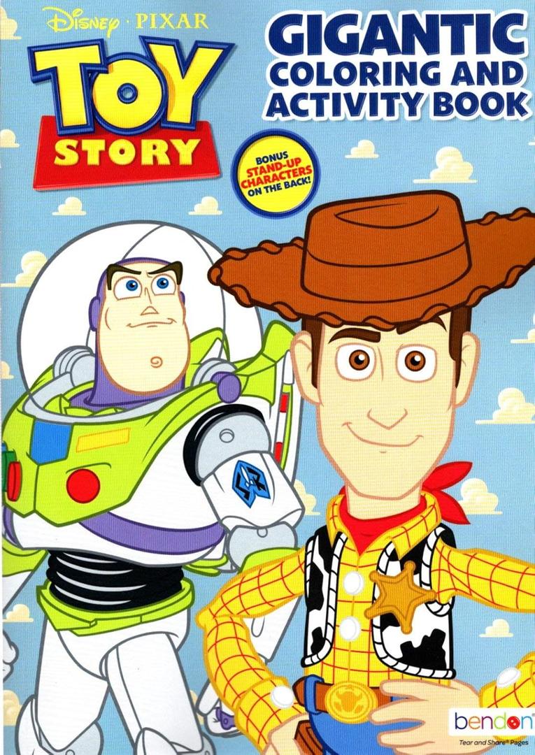 Pixar Disney Toy Story - Gigantic Coloring & Activity Book - 192 Pages