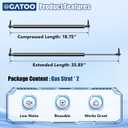 Rear Hatch Tailgate Lift Supports Gas Shocks Spring Compatible with Chrysler Town Country Dodge Grand Caravan 2001 2002 2003 2004 2005 2006 2007, 01-03 Chrysler Voyager, Replaces 4535 04894554AB
