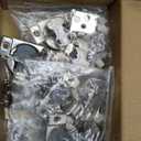 Chibery 10 Pack 5/8" Overlay 3D Soft Close Concealed Hinge for Face Frame Door, Smooth Slow Self Closing Hinges, Satin Nickel, Hidden 105 Open Angle Stainless Steel Hinge for Kitchen Cabinet Door