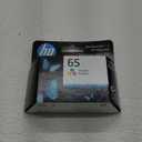 HP 65 Tri-color Ink Cartridge for HP Printers | Works with Printer Series: AMP 100, DeskJet 2600, 3700; ENVY 5000 | Eligible for Instant Ink | N9K01AN