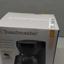 Toastmaster 12-Cup Digital Touchscreen Drip Coffee Maker - Programmable Automatic Coffee Machine - Kitchen Appliance with Keep Warm Setting