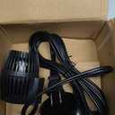 AQUANEAT 2 Pack Aquarium Circulation Pump, 480 GPH Fish Tank Powerhead, Saltwater Wave Maker, Submersible Water Pump with Suction Cup