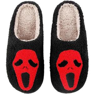 House Slippers, Soft Memory Foam Indoor Shoes with Elastic Fit, Cozy Warm Non-Slip Sole, Cute Animal Design for Bedroom, Living Room, Lounge, and Casual Home Use, Size 7.5