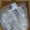 Young Marine Galvanized Fluke Style Anchor Kit Includes Galvanized Fluke Anchor, Rope, Shackles, Chain 8LB 10LB 13LB (For Boat 12-22FT, 8 LB)