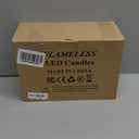 Vinkor Flameless Candles Battery Operated Candles Real Wax Pillar LED Candles with 10-Key Remote and Cycling 24 Hours Timer (Ivory 4" 5" 6" 7" 8" 9")