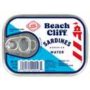 Beach Cliff Wild Caught Sardines in Water, 3.75 oz
High Protein, Gluten Free, Keto & GLP-1 Friendly, Ready to Eat, Best By Apr 2029