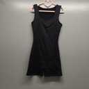 Wild Fable Seamless Fabric Reversible Romper Womens Small Ribbed Stretch Black