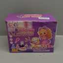 G.C Cat Toys for Kids Girls, Electronic Interactive Stuffed Cat Walk Meow and Wag Tail with Stroller Pet Care Accessories Toys Pretend Play Birthday Gifts for Toddlers Girls 3 4 5 6 7 8 Year Old