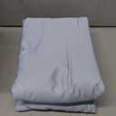 Egyptian Cotton Queen Fitted Sheet Only 800 Thread Count Sateen Weave, 18 Inch Deep Pocket, Soft, Breathable & Cooling Fitted Sheet, Light Blue