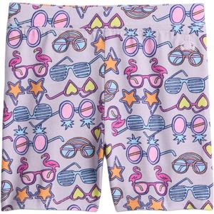 GAP Baby Girls' Bike Shorts (4T, Thistle)