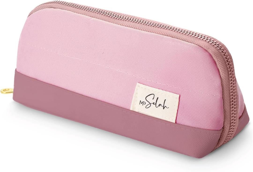 Mr. Pen- School Pencil Case, Rose Pink, Pencil Pouch, Pen Case, Pen Pouch