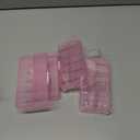 Yansanido 4 Pcs 10 Grids 5 Inch x 2.5 Inch Adjustable Small Removable Plastic Jewelry Organizer Divider Storage Box Jewelry Earring Tool Containers (Pink)