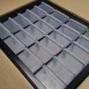 IRIS USA 24-Drawer Plastic Storage Cabinet, Teacher Toolbox, Garage, Black