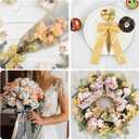 3 Rolls Light Purple Glitter Chiffon Ribbon, 1.5 Inch 15 Yards Silver Silk Frayed Ribbon for Flower Bouquet, Gift Wrapping, Wedding, Birthday Party Decor