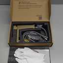 KES Brushed Gold Bathroom Faucet Single Hole Modern Vanity Faucet Single Handle Bathroom Sink Faucet Stainless Steel, L3156ALFF12-BZ